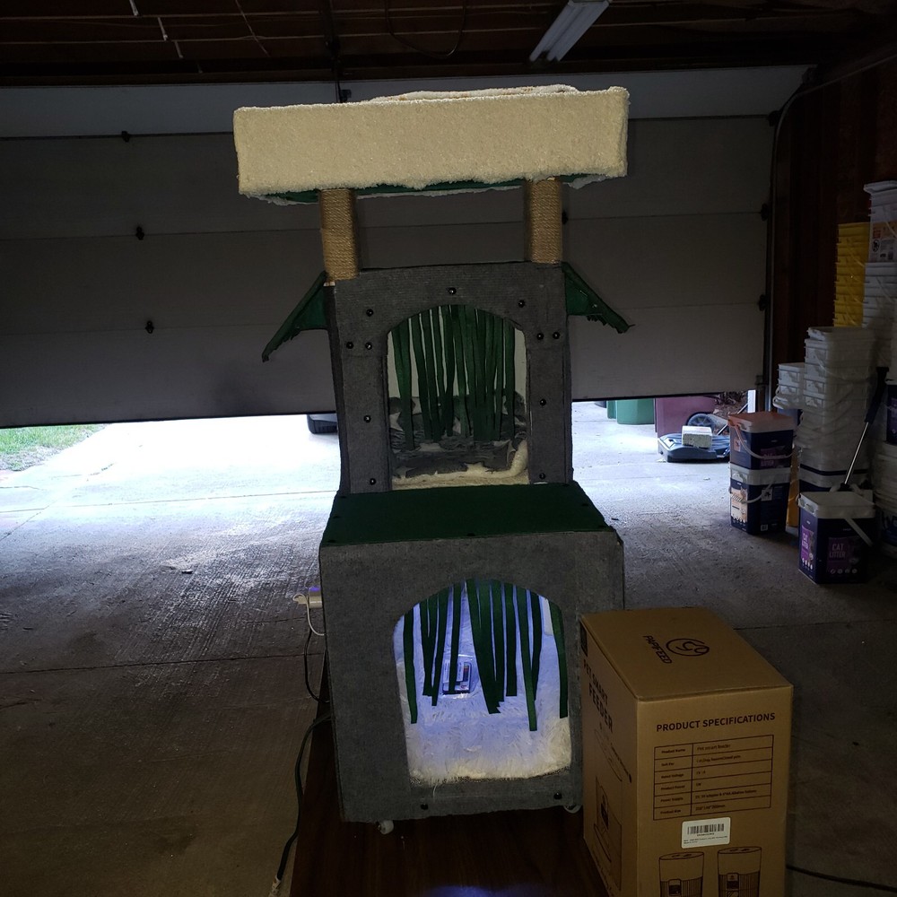 The Ultimate Indoor Cat House with Everything Your Cat Needs!