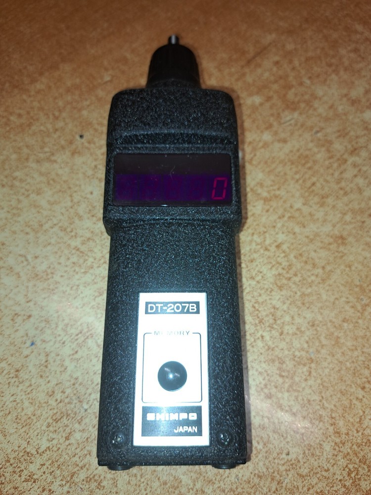 Shimpo DT-207B Handheld Tachometer Digital