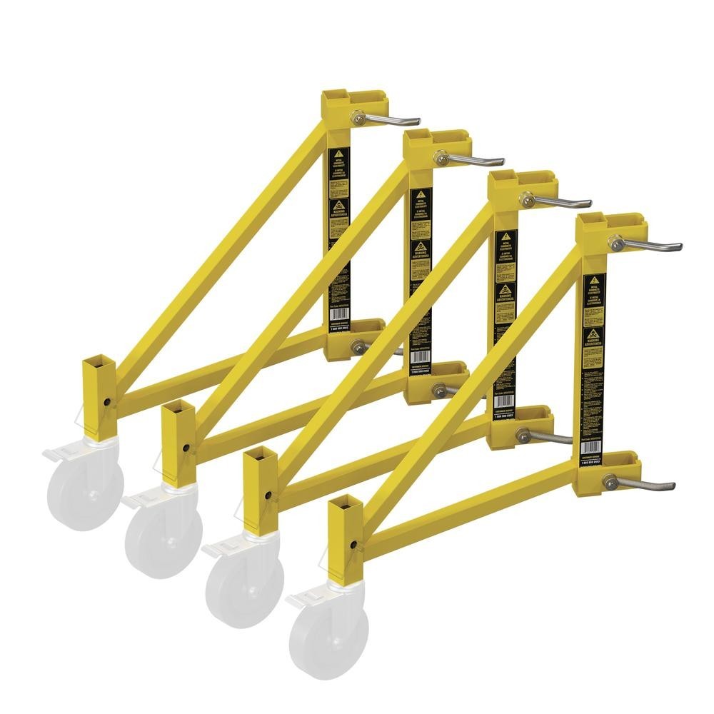 18" Steel Ideal Angle Outriggers Stabilizing Multifunction Unit Scaffold Support