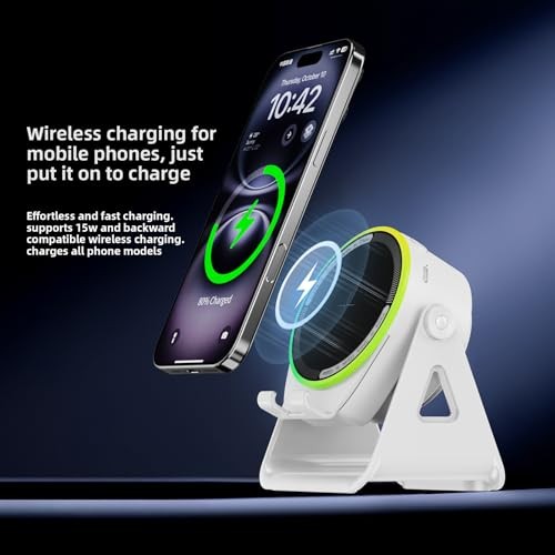 Wireless Induction Speaker,Upgraded Wireless Charging,no Need Bluetooth Phone