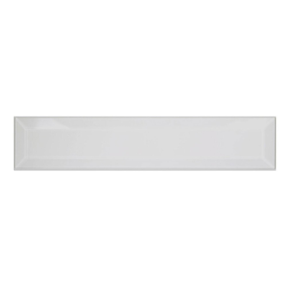 2"x 10" Clear Rectangle Glass Bevel 10Pack