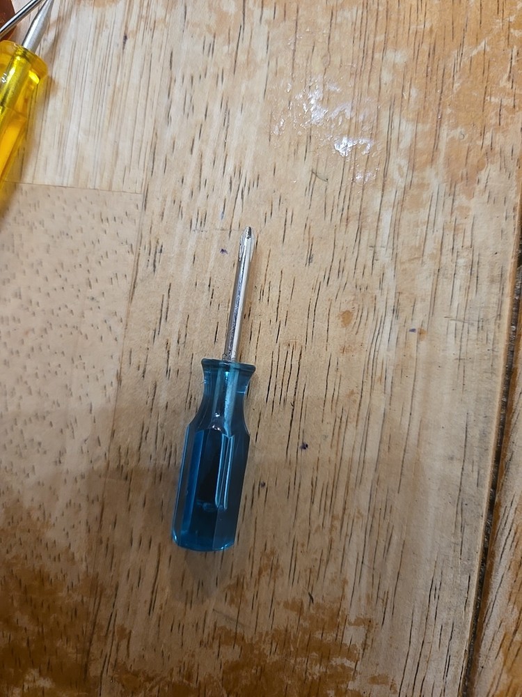 Mac Tools Vintage Mini Flat Tip Phillips Head Screw Drivers W Black Handle SD-6K