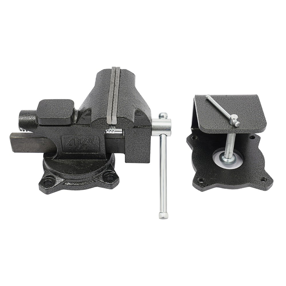 Heavy Duty Table Mount Bench Vise Multi-Purpose Workbench Rotation Table Vise