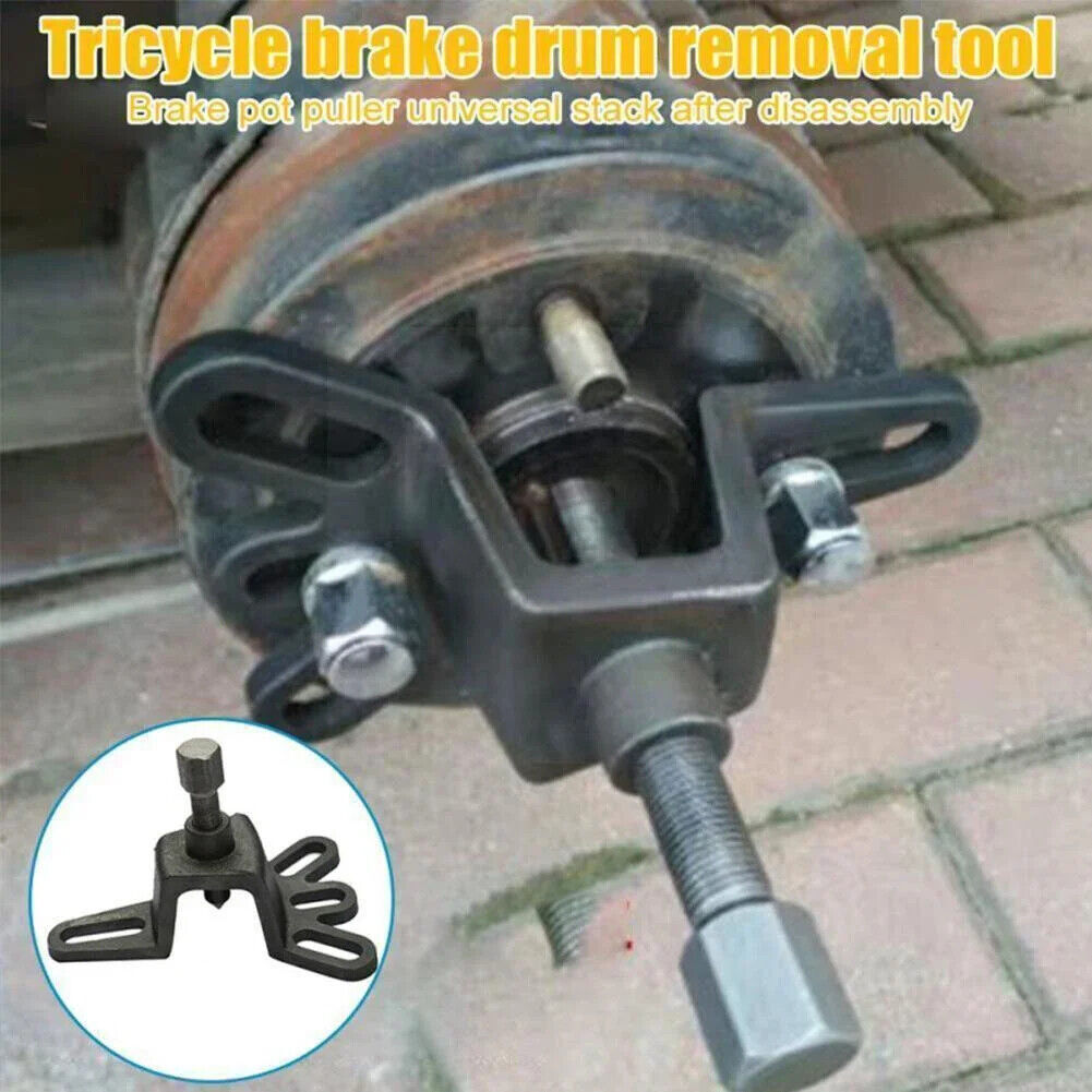 Universal 4 Holes Motorcucle Wheel Hub Puller- Rear Brake Drum Remover Tool USA