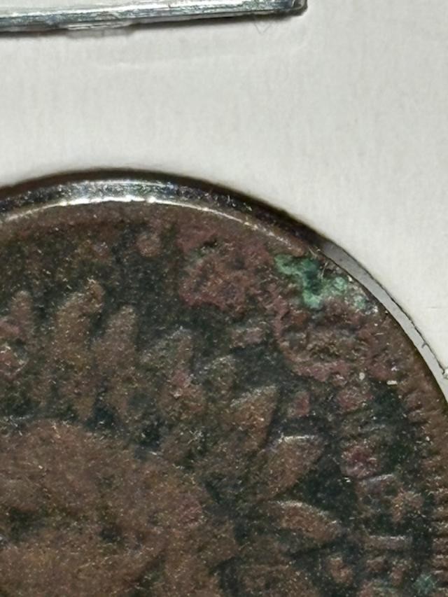 1875 Indian Head Cent, Circulated with issues VG Details