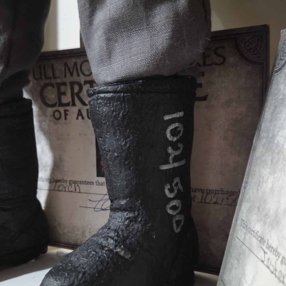 Full Moon Features Signed Puppet Replica Torch with Certificate of Authenticity