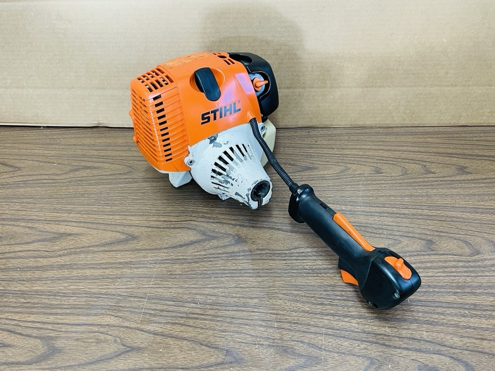 STIHL FS110R String Trimmer Engine Powerhead 31cc Project STARTS UP RUNS Read🛠️