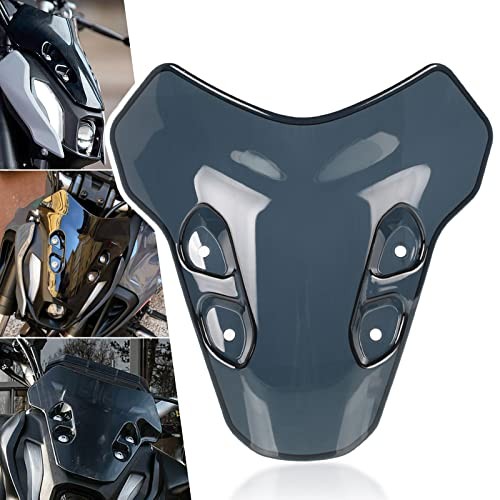MT-07 2025 Motorcycle Front Windshield Windscreen Airflow Wind Deflector black