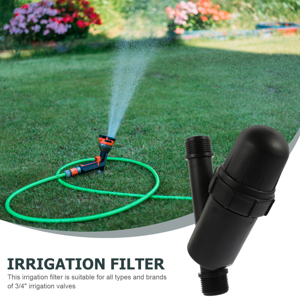 3/4 Drip Irrigation Pressure Regulator Filter Sprayer Mesh Filter Kits New