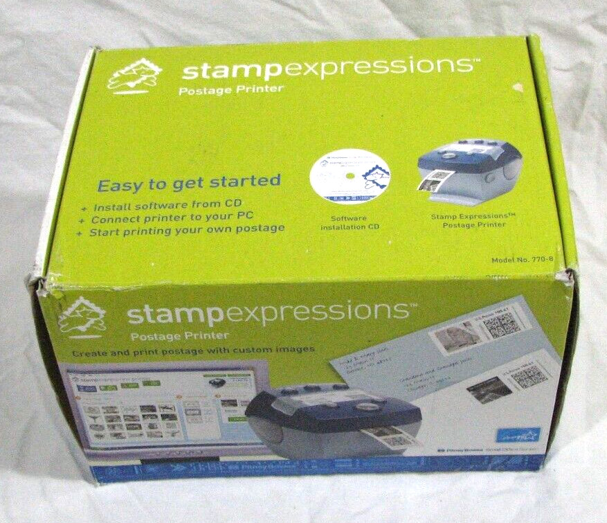 Pitney Bowes 770-8 Stamp Expressions Postage Printer