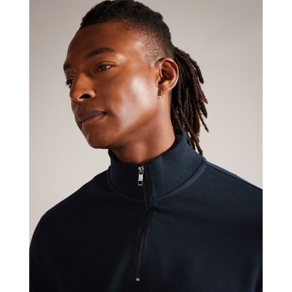 Ted Baker Funnel Neck 1/4 Zip Pullover - NWT MSRP $149 Size 6/XL