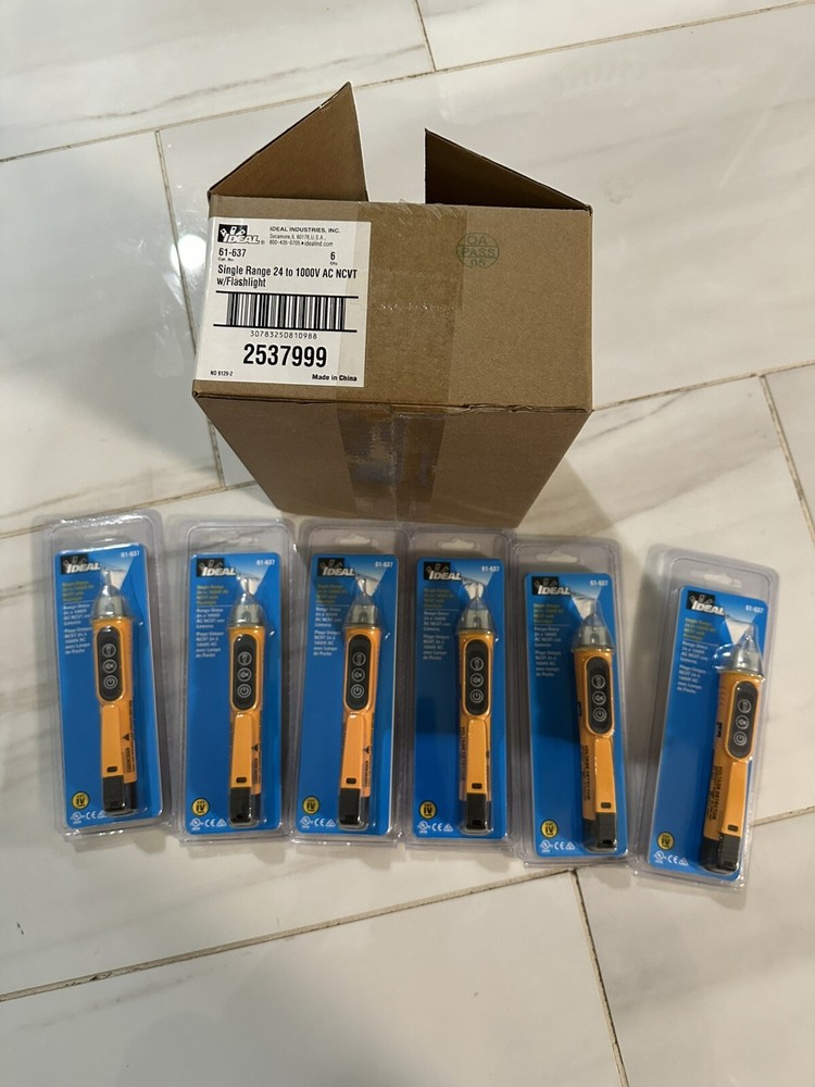 Ideal 61-637 Single Range 24 to 1000V AC NCVT with Flashlight