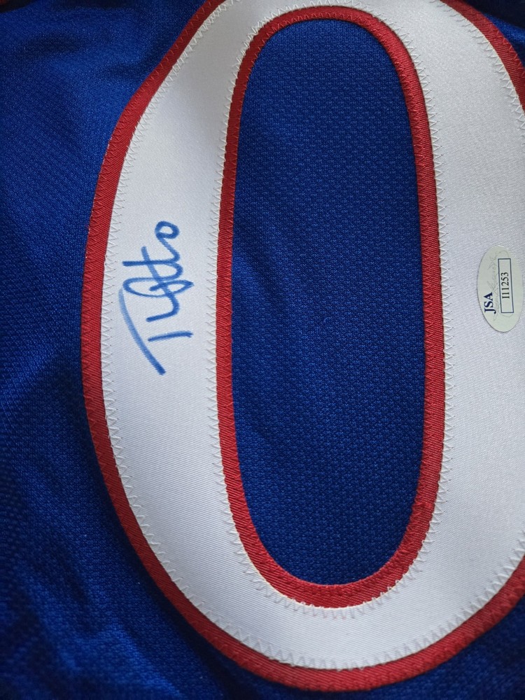 Thomas Robinson Autograph Kansas Jersey Jsa Certificate