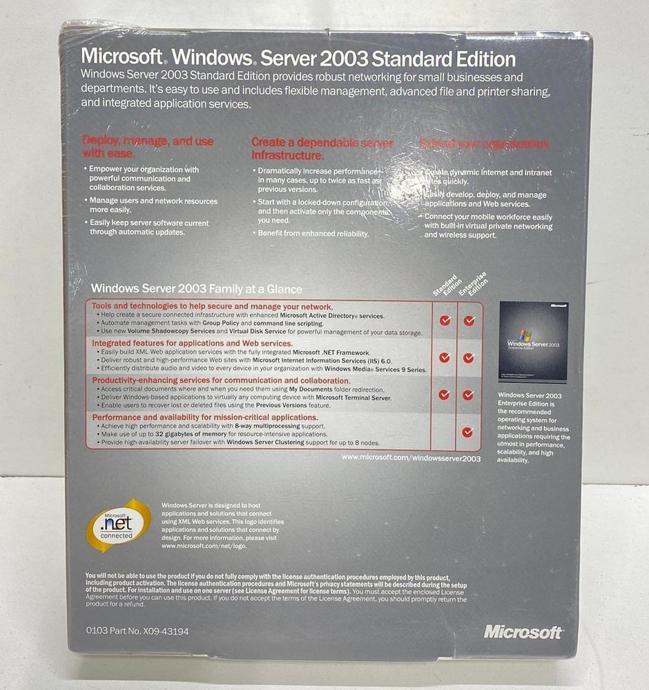 Microsoft Windows Server 2003 Standard Edition (new)