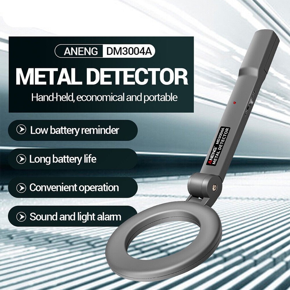 Portable Handheld Metal Detector Airport Security Scanner High Sensitive Tester