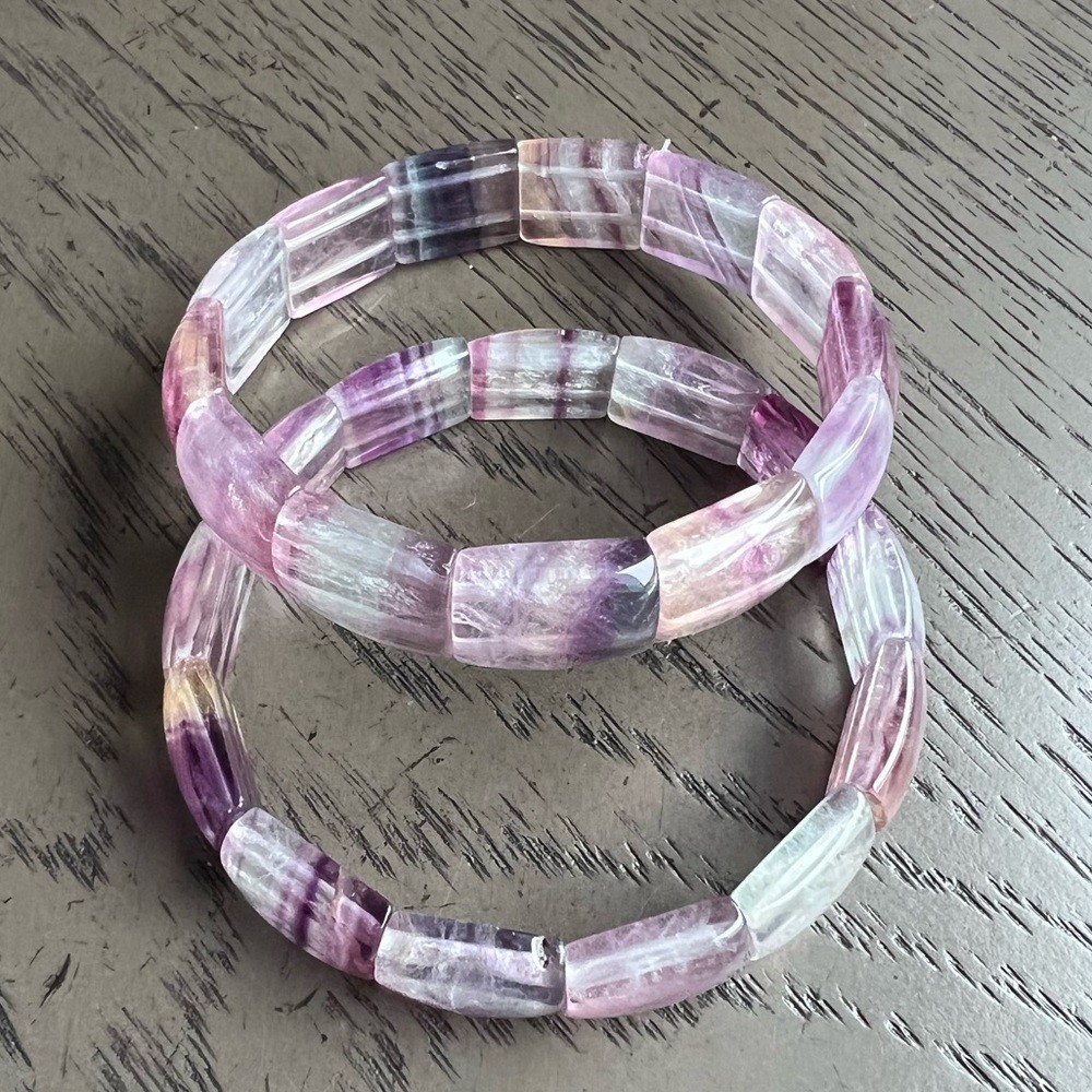 Fluorite soft bangle