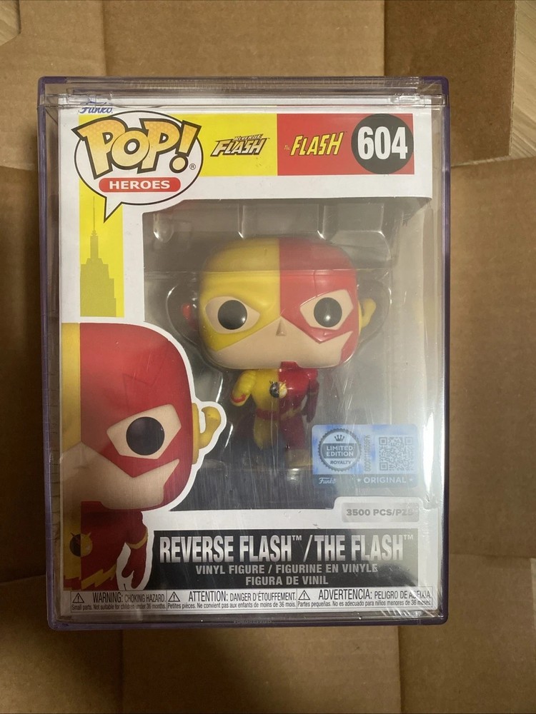 Funko POP! Vinyl: DC Heroes - Reverse Flash / The Flash Split #604 IN HAND