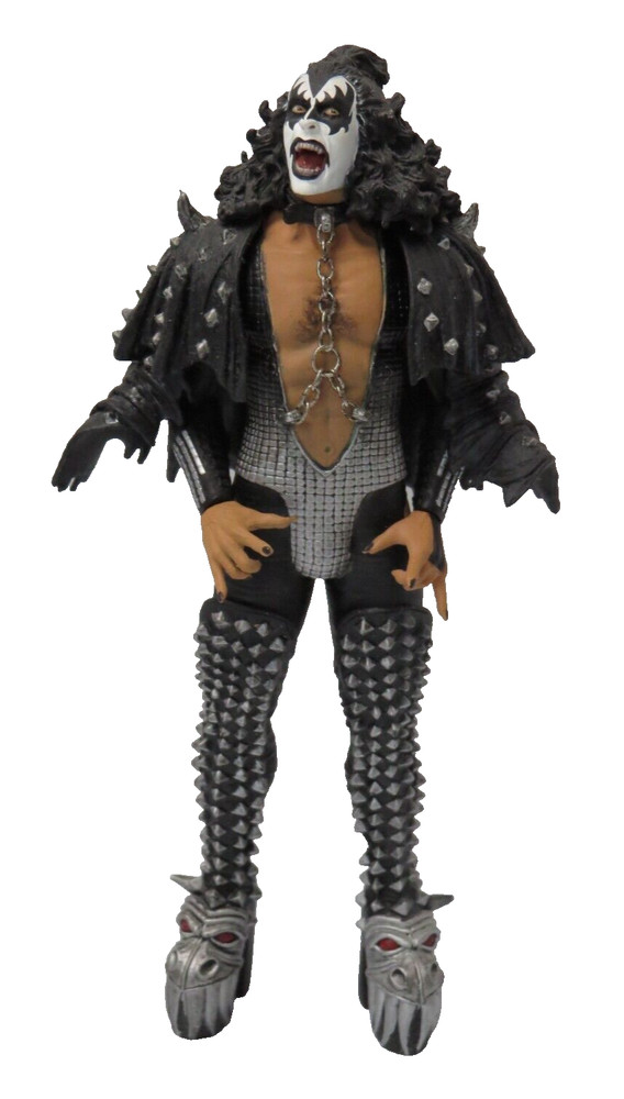 KISS GENE SIMMONS LOVE GUN ACTION FIGURE BY MCFARLANE 2004