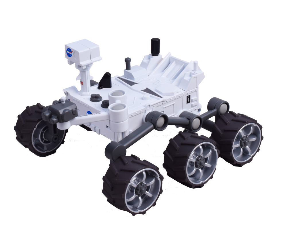 NASA Future Explorers - Mars Rover Build & Model STEM Powerful Motor Robotic Arm