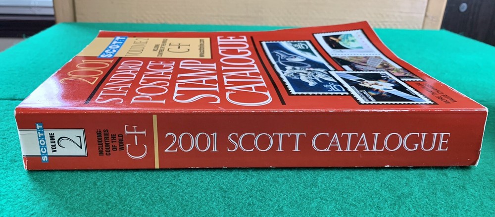 Scott 2001 Standard Postage Stamp Catalogue Vol. 2 C–F Countries Philately Book