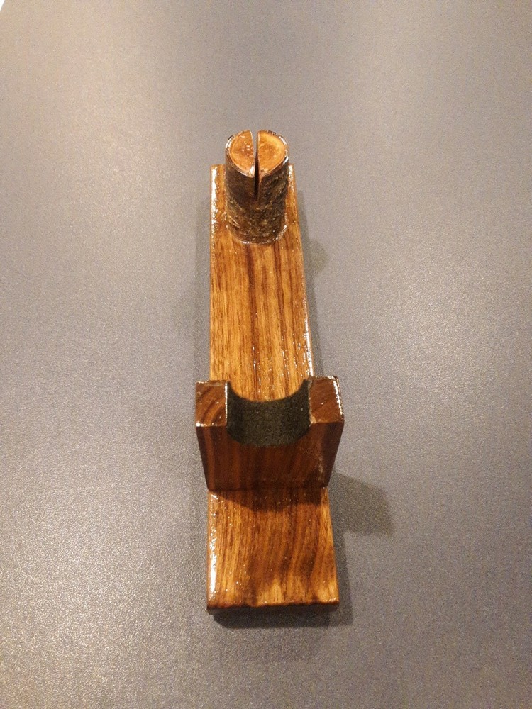 Black Walnut knife Display Stands (2 Stands)