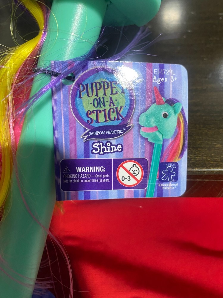Puppet On A Stick Rainbow Prancers Educational Insights