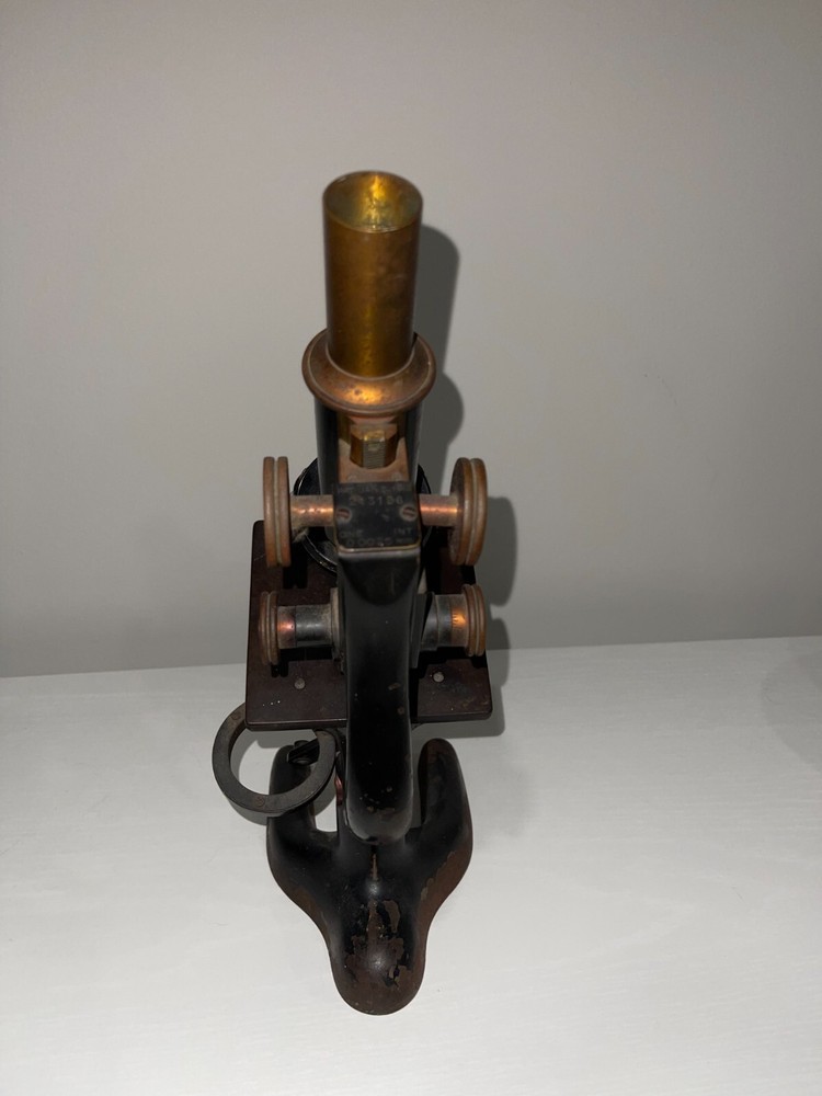 Vintage Bausch & Lomb Microscope with 2 objective lenses