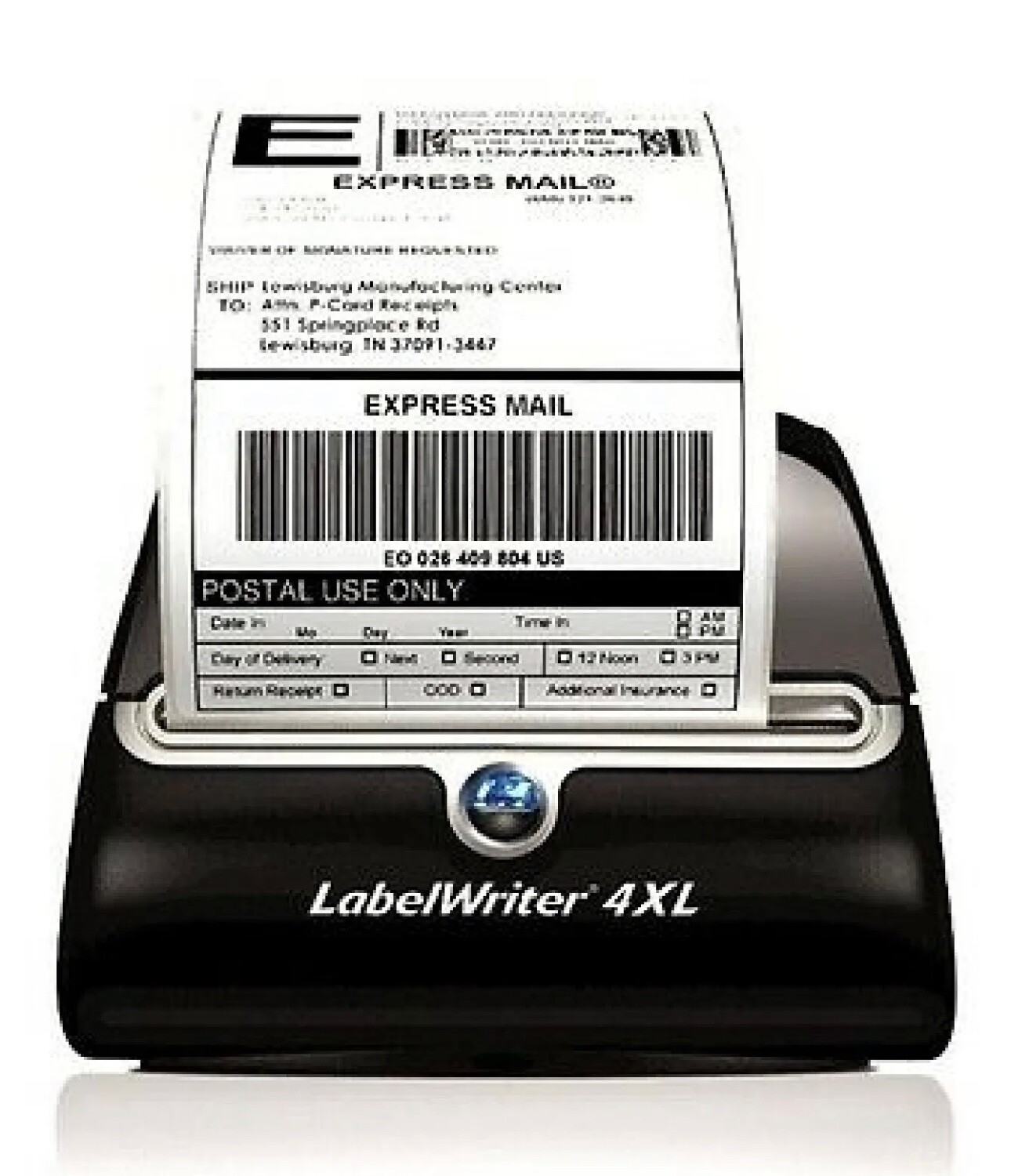 20 Rolls 4400 labels 4x6 Thermal Shipping Label 220/Roll fit Dymo 4XL 1744907