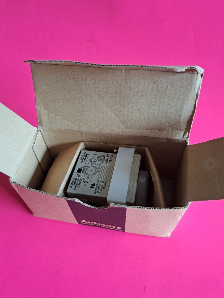 AT11EN Autonics Timer 24-240VDC With Socket Base 11pin, * NIB