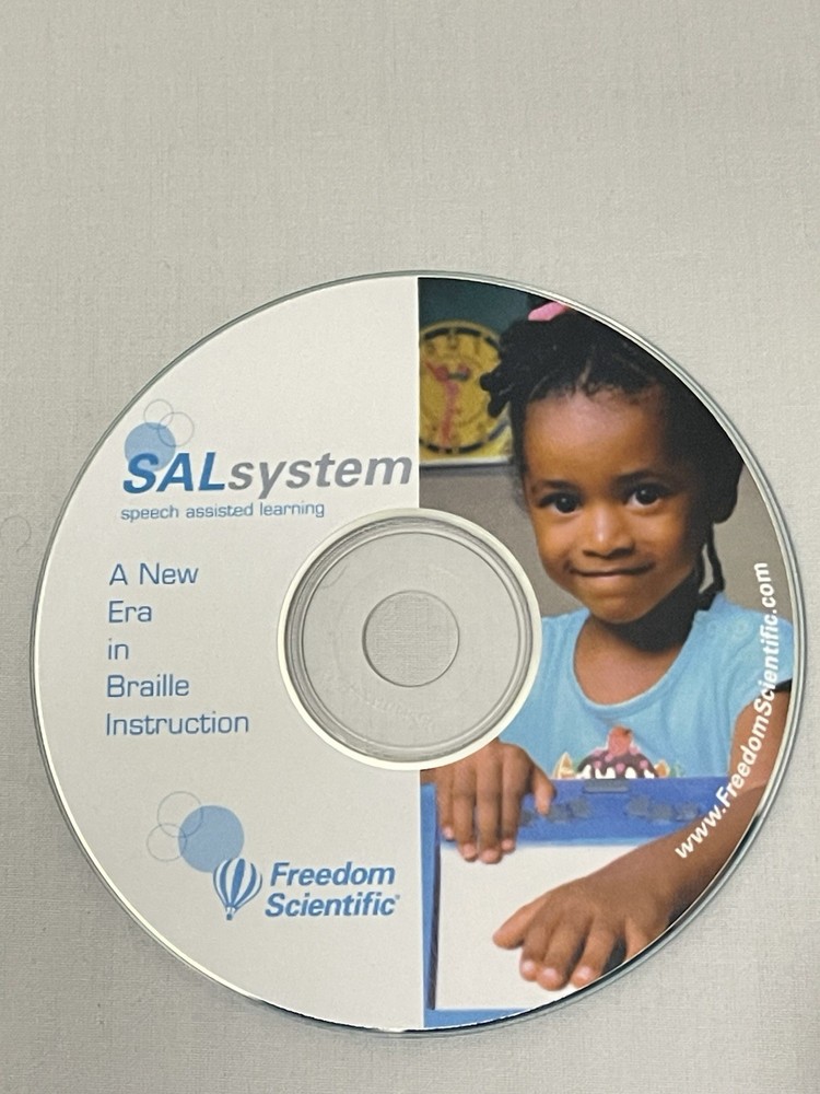 Freedom Scientific Sal System Braille Instruction CD Assisted Learning
