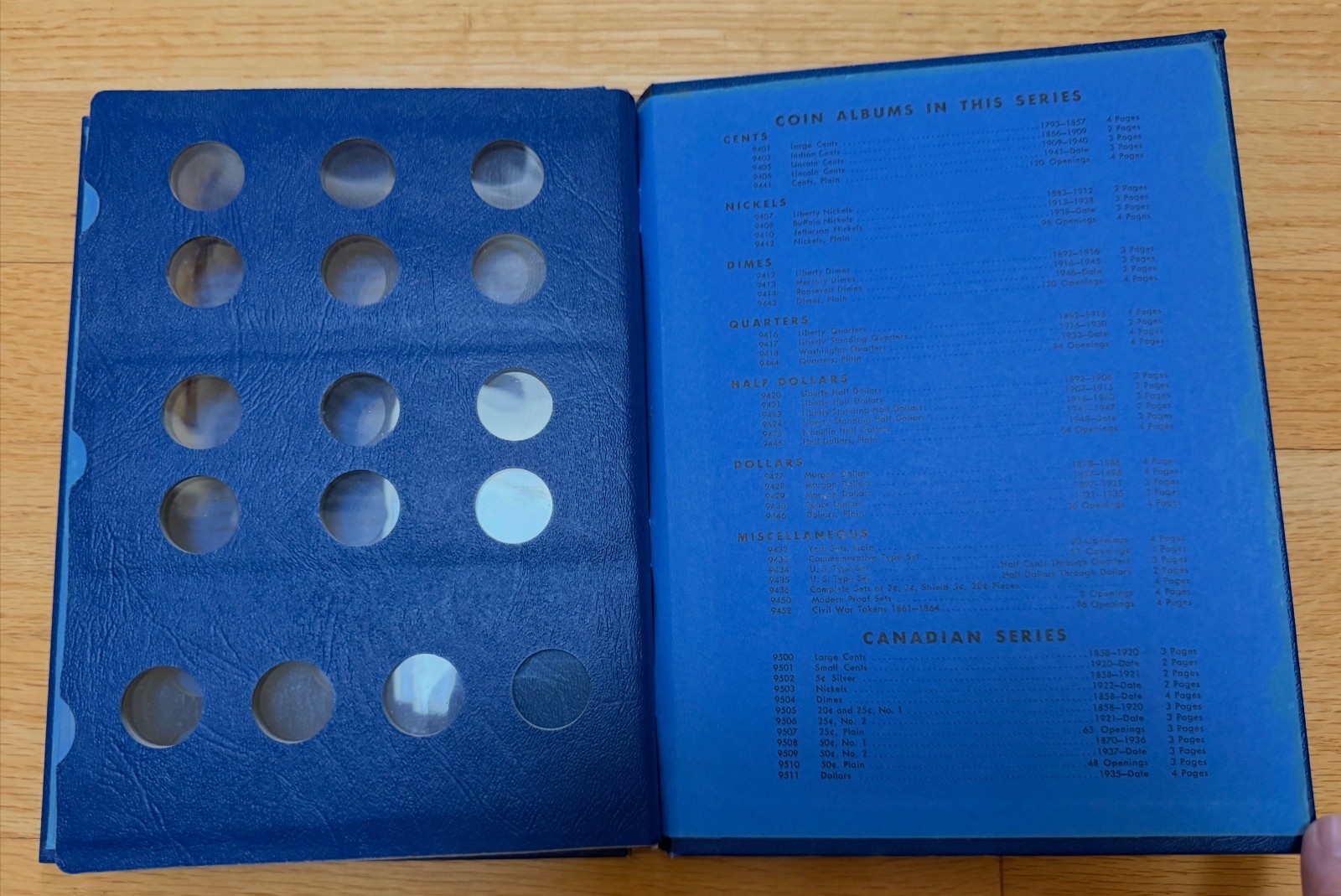 Whitman Classic Bookshelf Album Liberty Nickels 1883-1912 : Empty, No Coins