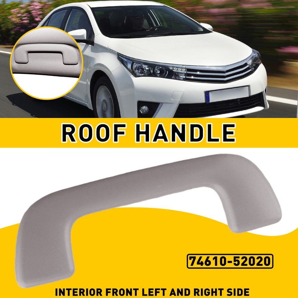 For 2008-2017 Toyota Yaris Front Roof Handle Pull Grab Handle Replacement Gray
