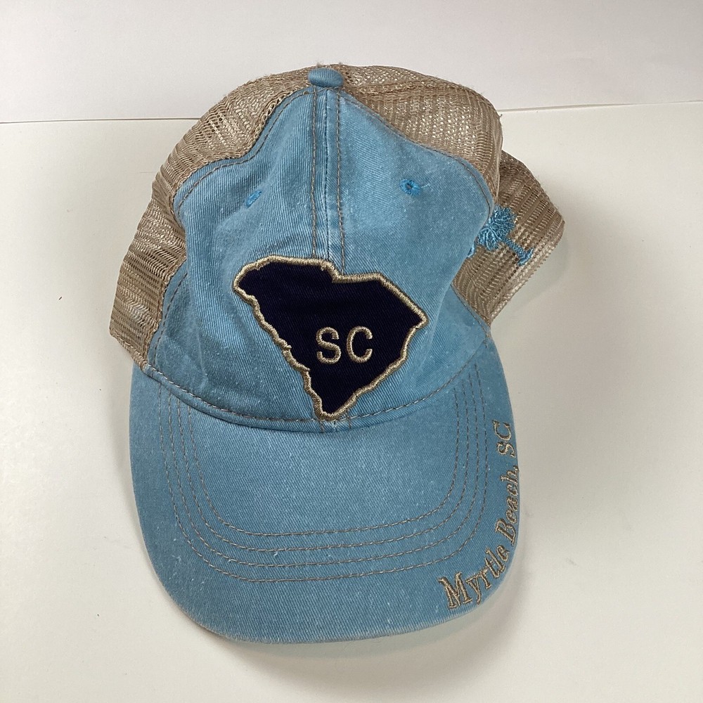Myrtle Beach Mens Cap Hat SC Snapback Trucker