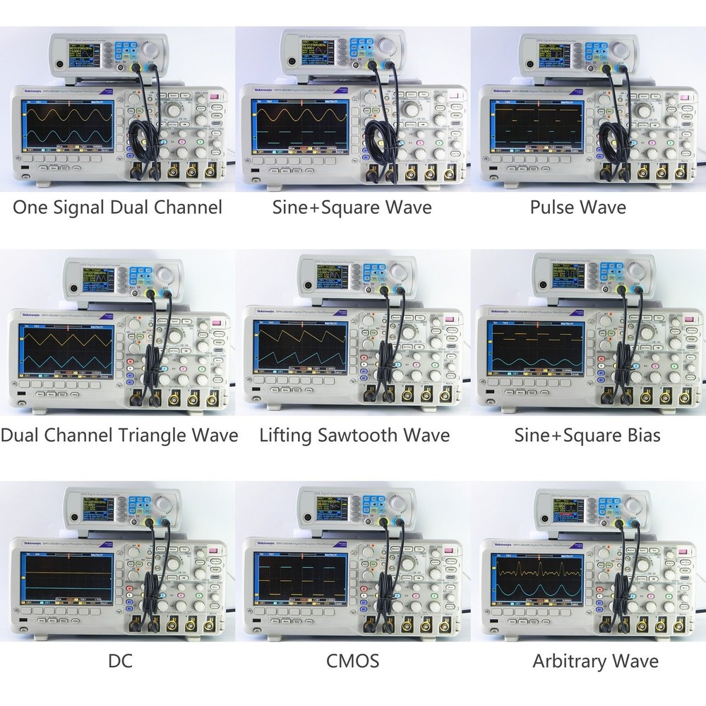 15MHz DDS Signal Generator with Arbitrary Waveform Function and Frequency Meter