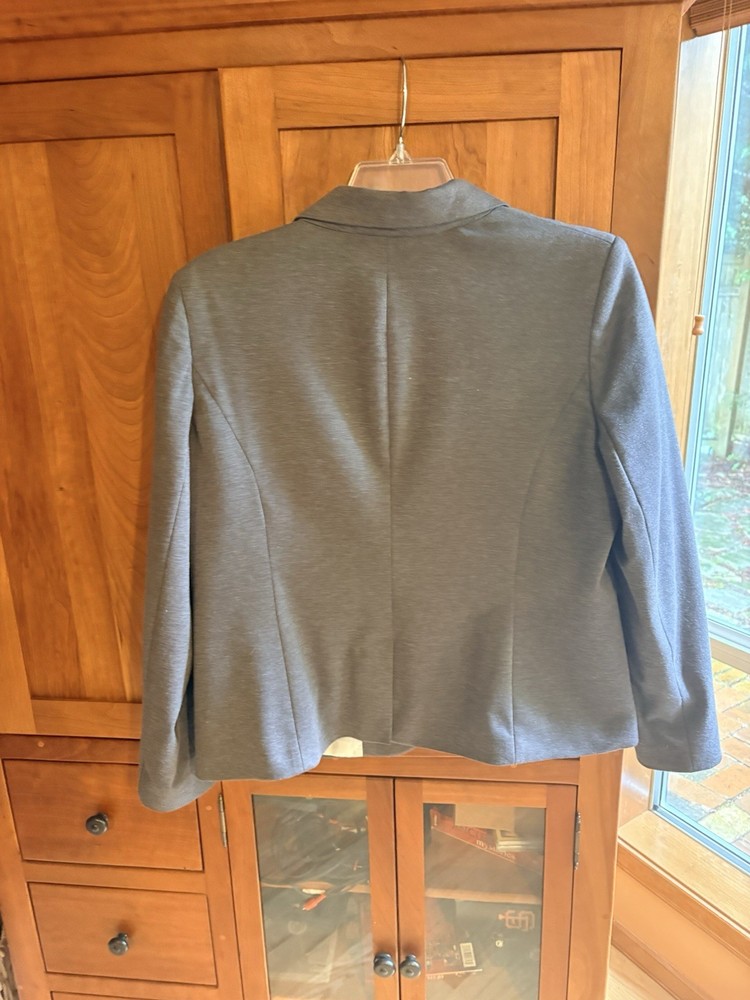 Kenar Classic Gray One Button Blazer Size XL.