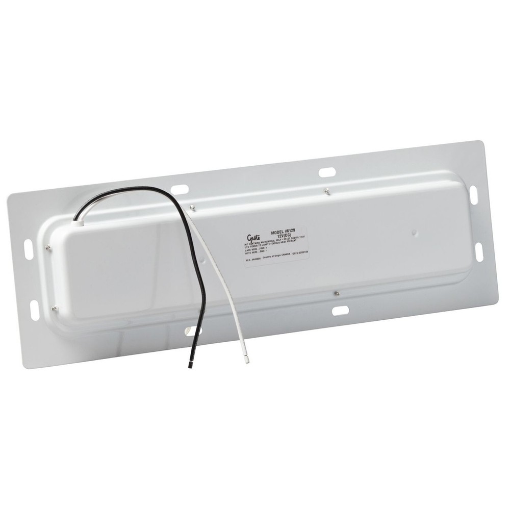 Grote 61291-3 18" LED Rectangular Dome Lamp Assembly- Recessed Mount