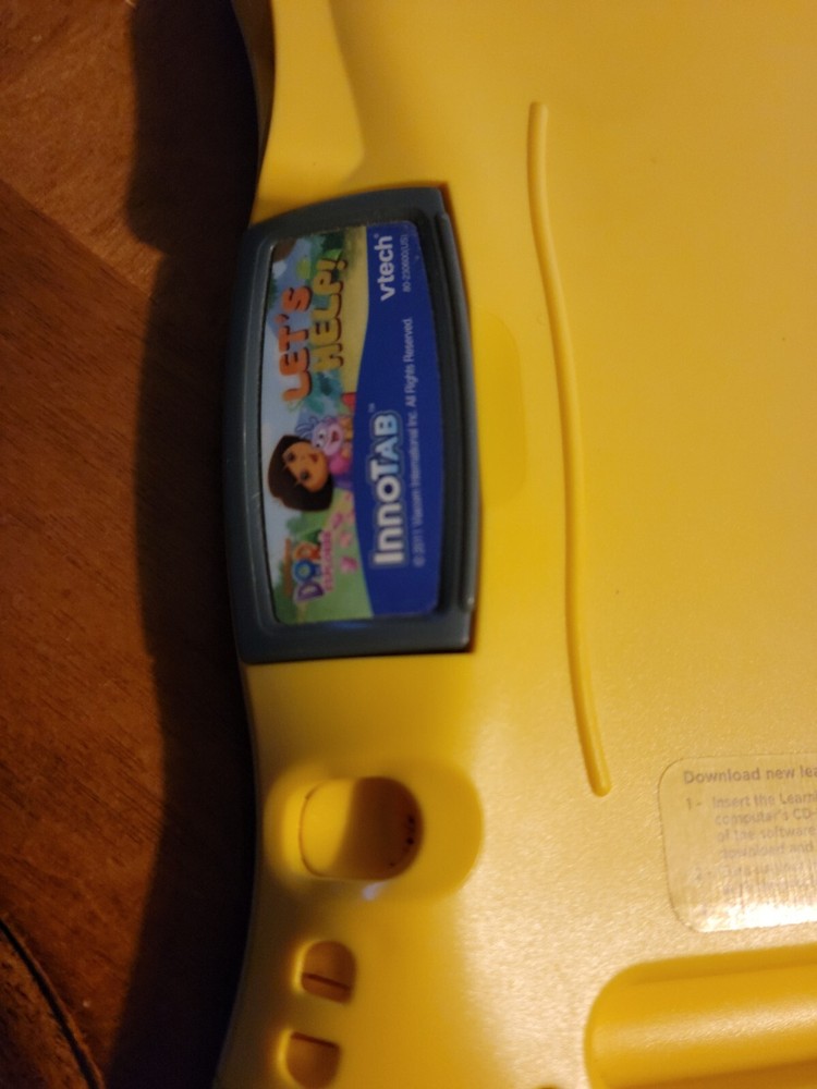 Vtech Innotab Nickelodeon Dora the Explorer Let's Help Game Cartridge