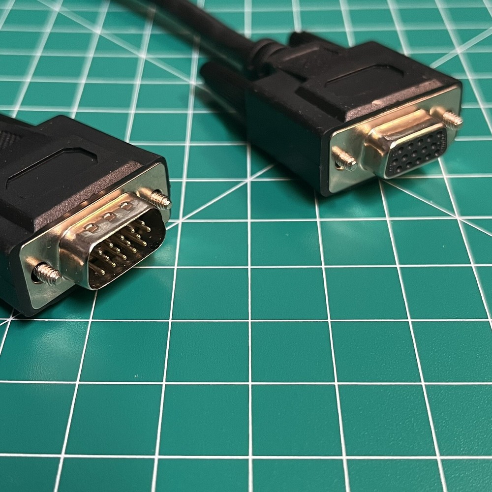 3DFX Voodoo 2 VGA Pass Through Loopback Cable & SLI Ribbon Cable Set