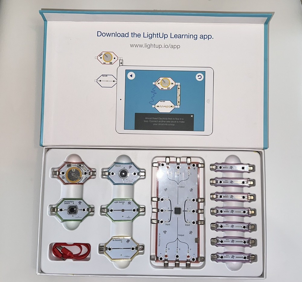 LightUp Bluetooth Tesla Kit Electronics Experience w/ Interactive iOS Mobile App