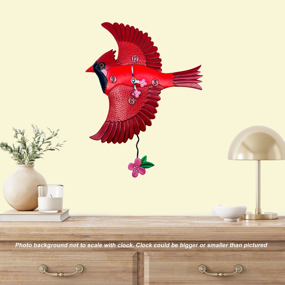 Allen Designs Studio Wall Clock: Cardinal Clock