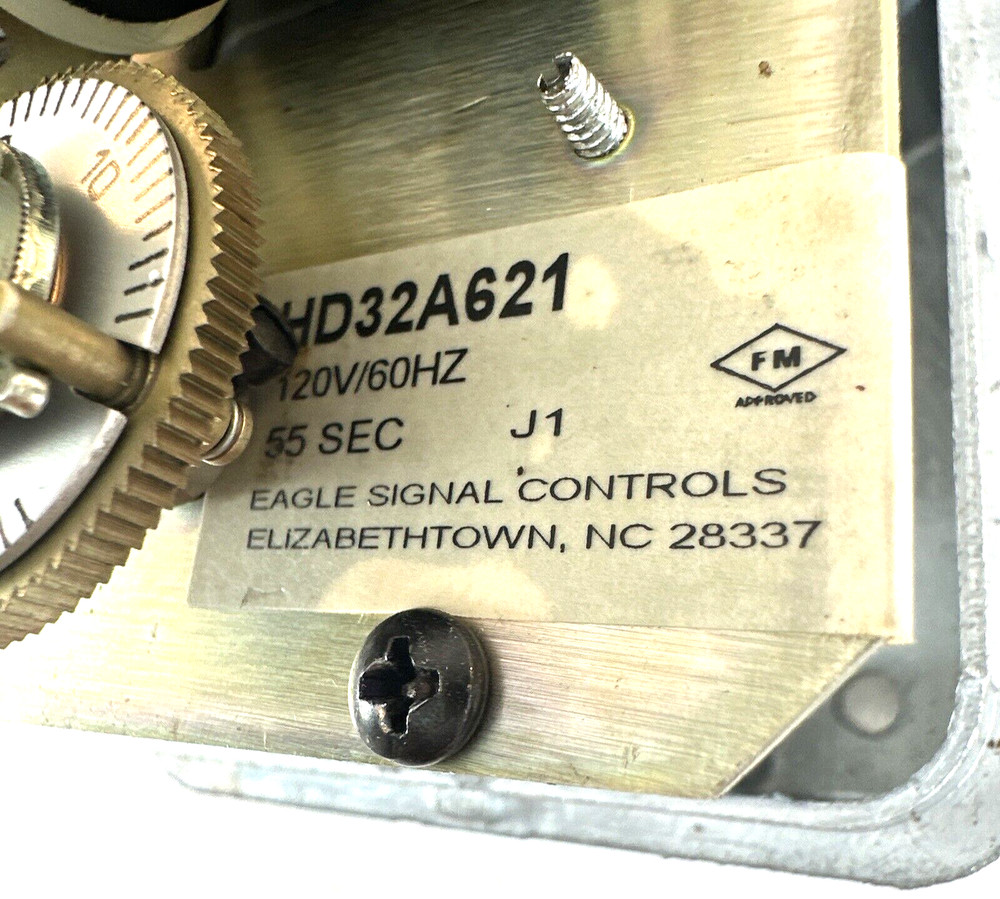 Eagle Signal, HD32A621, 55 Second Reset Timer, Industrial Timer, new (E8)