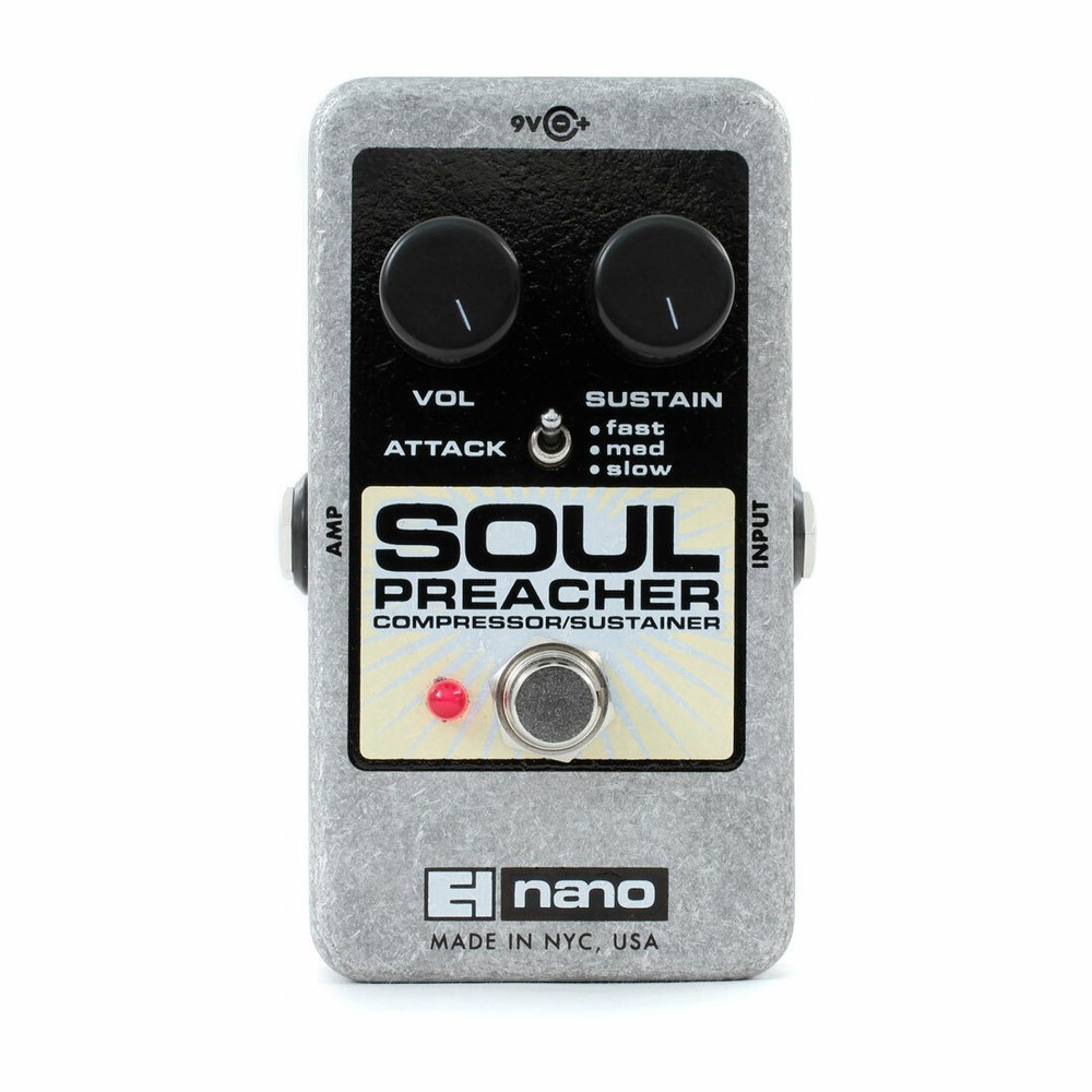 Electro-Harmonix Soul Preacher Compression/Sustainer Effects Pedal