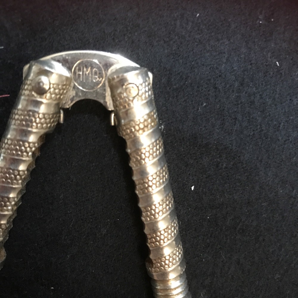 Vintage HMQ Metal Nutcracker Lobster Shell Crab Claw Cracker Nut