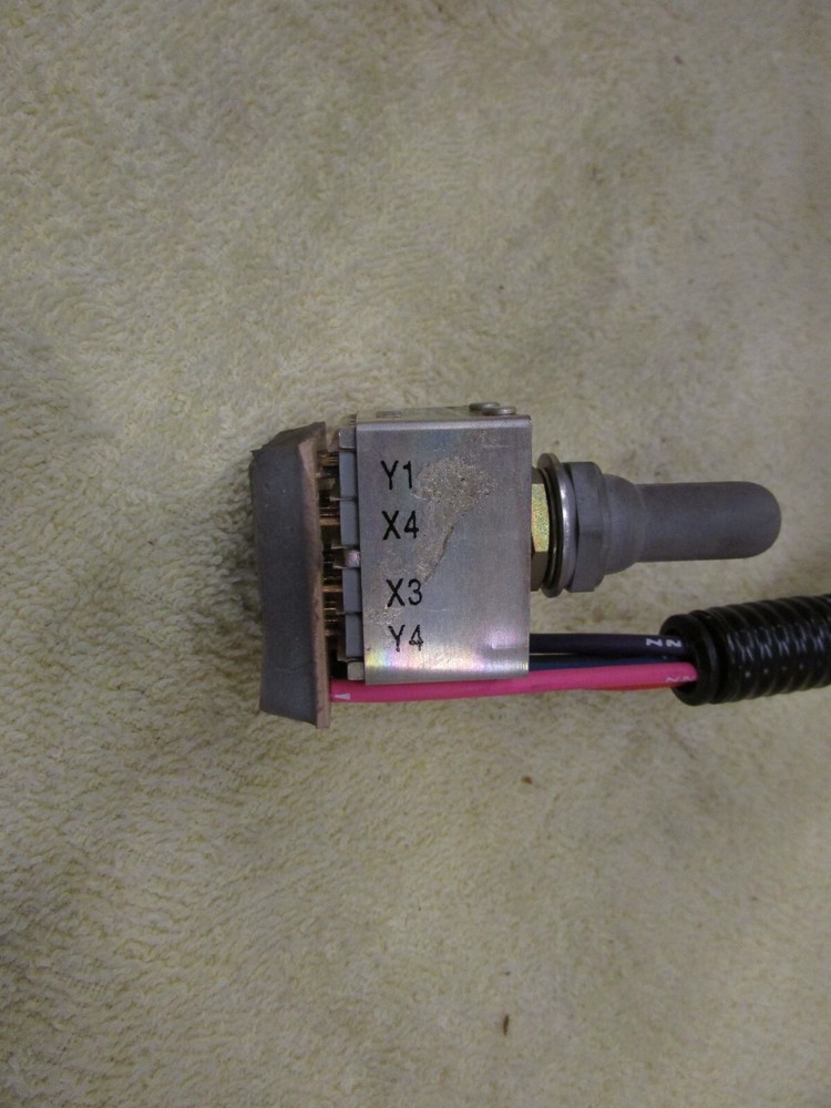Machine Components 52MXY, B-E-P36, 5 Pos Toggle Switch, 24 Contacts, NOS, L7