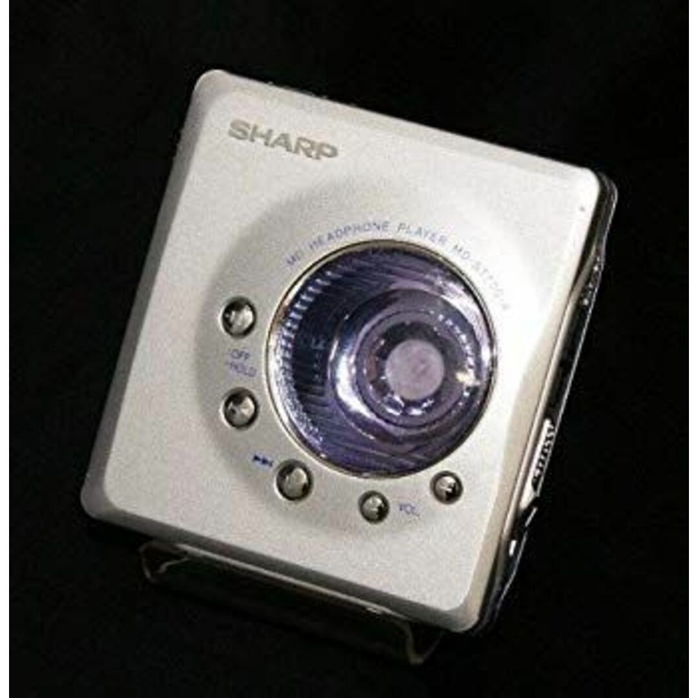 [Used] SHARP MD-ST700-A Pink Portable MiniDisc Player with MDLP Support