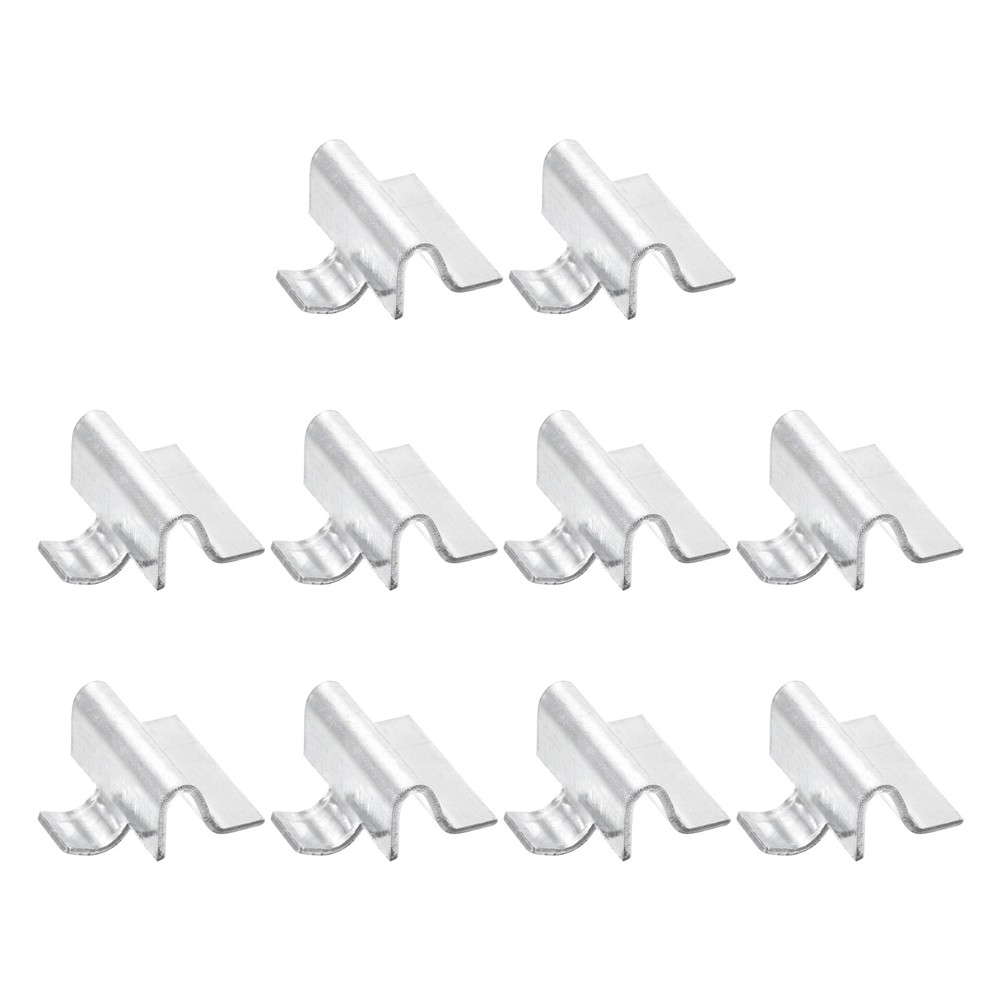 For 10pcs shelf hooks, adjustable S clip 9mm, silver support