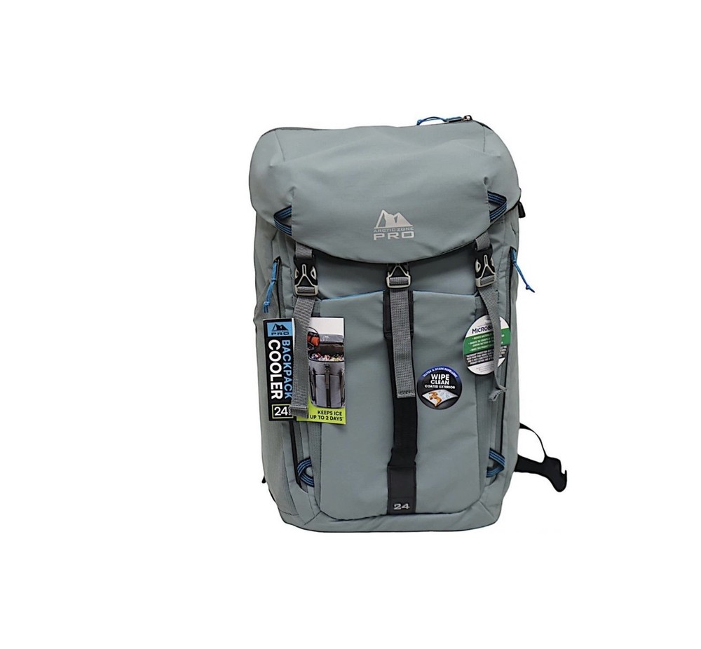 Arctic Zone Pro 24 Can Backpack Cooler - Lunar Grey