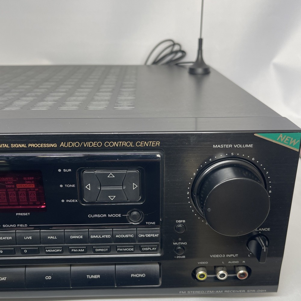 TESTED Sony STR-D911 Digital Sig. Processing Audio/Video Control + REMOTE BUNDLE