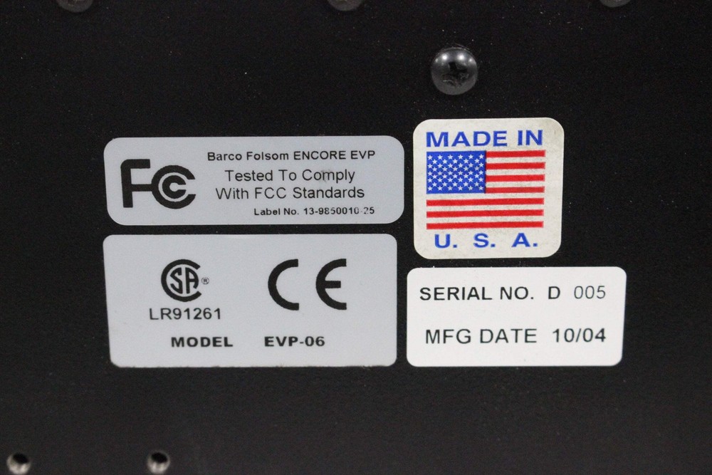 Barco EVP-06 Es Encore 3G Output Video Processor