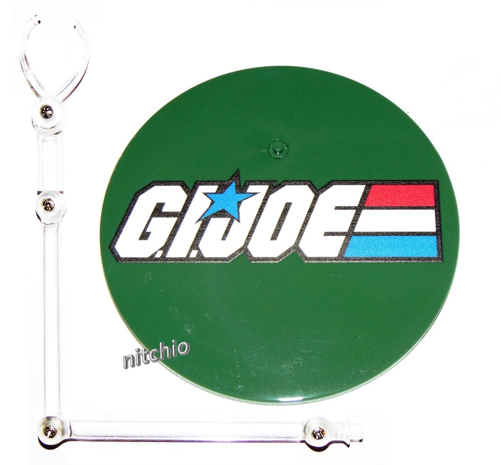 Mezco One:12 G.I. Joe – DISPLAY BASE & ADJUSTABLE POSING POST 1/12 Scale